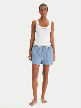 KARL LAGERFELD KARL LAGERFELD Pidžama B1W45008 Bijela Regular Fit