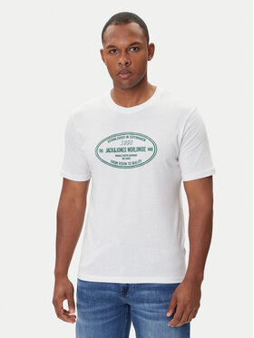 Jack&Jones Jack&Jones T-shirt York 12283800 Bijela Relaxed Fit