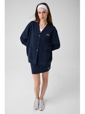 Guess Guess Bluza 183420 Niebieski jasny Classic Fit
