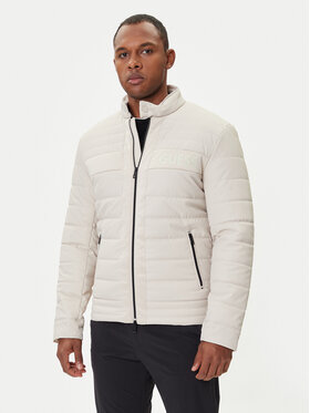 Guess Guess Übergangsjacke M4YL16 WFHD0 Écru Regular Fit