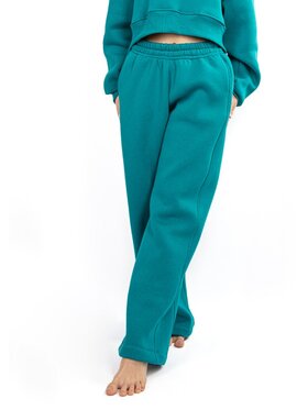 DKaren Sport DKaren Sport Spodnie dresowe DK-K-B17 Turkusowy Classic Fit
