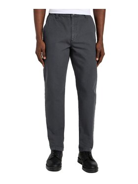 Lee Lee Chinosy 112355785 Szary Regular Fit
