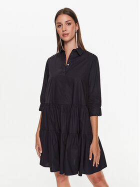 Fabiana Filippi Fabiana Filippi Vestito chemisier ABD273W188 Blu scuro Regular Fit