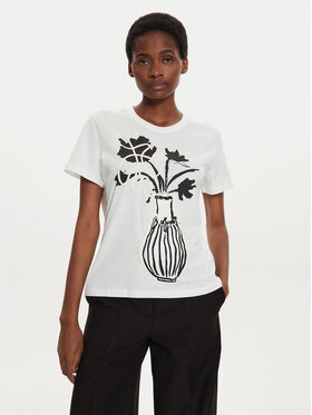 Desigual Desigual Футболка Shadow 24WWTK11 Білий Regular Fit