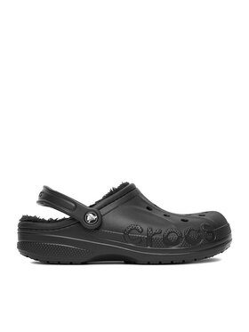 Crocs Crocs Klapki C-BAYA LINED CLOG 205969-060 W Czarny