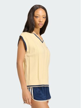 adidas adidas Kamizelka 165213 Niebieski jasny Loose Fit