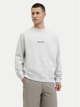 Jack&Jones Jack&Jones Majica dugih rukava Norrebro 12282893 Siva Relaxed Fit