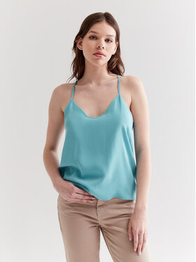 Americanos Americanos Top Havana Albastru Relaxed Fit