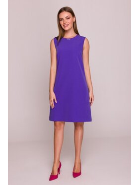 Stylove Stylove Sukienka codzienna S408 Fioletowy A-Line Fit