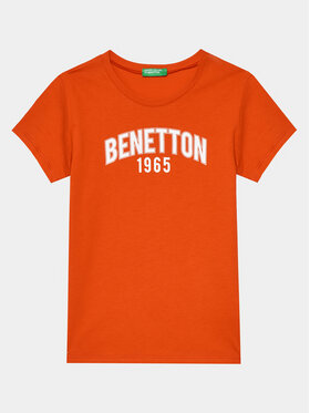 United Colors Of Benetton United Colors Of Benetton T-shirt 3096C10H9 Rosso Regular Fit