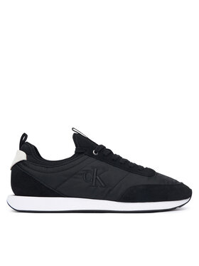 Calvin Klein Calvin Klein Laisvalaikio batai Retro Runner YM0YM01414 Juoda