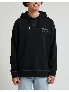 Lee Lee Felpa LOOSE Nero Regular Fit