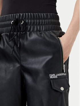 Παντελόνι από απομίμηση δέρματος Karl Lagerfeld Jeans φωτογραφία