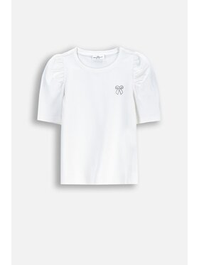 Coccodrillo Coccodrillo T-Shirt WC5143204EJG-001 Biały Regular Fit