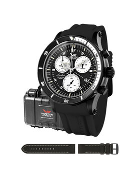 Vostok Europe Vostok Europe Zegarek 6S30-5104184S Czarny