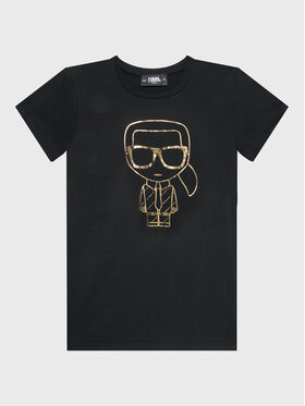 KARL LAGERFELD KARL LAGERFELD T-shirt Z15386 S Noir Regular Fit