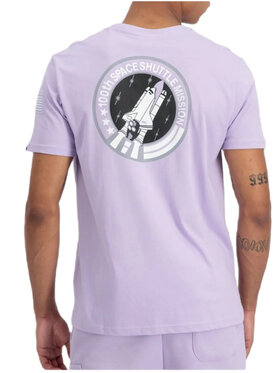 Alpha Industries Alpha Industries T-Shirt AI.176507-664-XXL Fialová Basic Fit