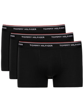 Tommy Hilfiger Tommy Hilfiger 3 darab boxer 3P Trunk 1U87903842 Fekete