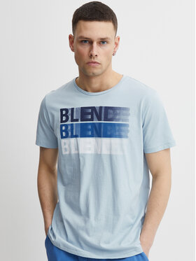 Blend Blend Marškinėliai 20715045 Mėlyna Regular Fit