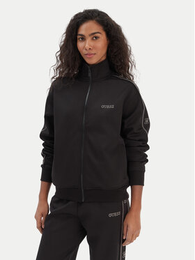 Guess Guess Суитшърт V5BQ15 KCX22 Черен Regular Fit