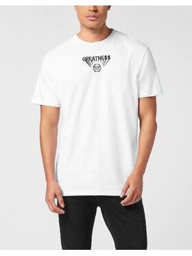 PHILIPP PLEIN PHILIPP PLEIN T-Shirt 26263 Biały Regular Fit