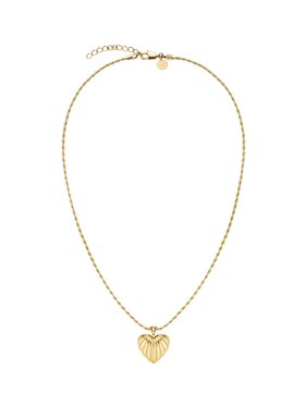 Rosefield Rosefield Naszyjnik Heart Collection Złoty