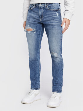 Calvin Klein Jeans Calvin Klein Jeans Jeansy J30J321284 Granatowy Slim Taper Fit