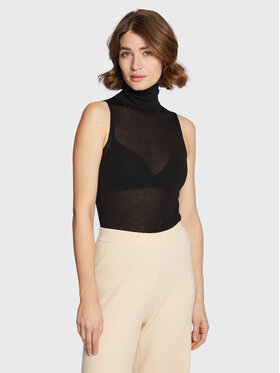 Calvin Klein Calvin Klein Rolák Extra Fine K20K204979 Černá Slim Fit