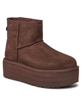 Ugg Ugg Čevlji W Classic Mini Platform 1134991 Rjava