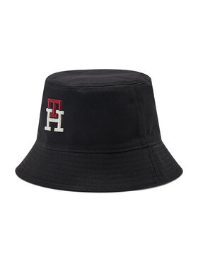 Tommy Hilfiger Tommy Hilfiger Καπέλο Bucket Prep Mono Rev AM0AM10340 Μαύρο