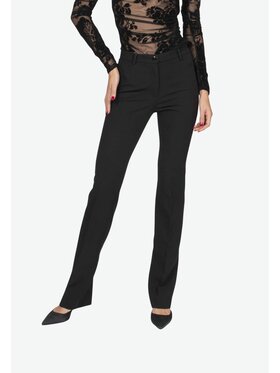 PINKO PINKO Jazdecké nohavice Pantaloni lunghi slim Čierna Slim Fit