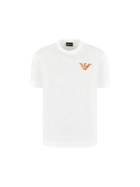 Emporio Armani Emporio Armani T-shirt T-shirt - Emporio Armani - red tropic Bianco Regular Fit