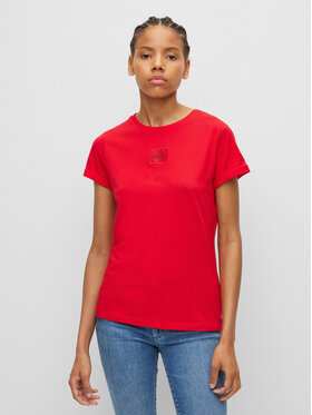 Hugo Hugo Tričko Redlabel 50456008 Ružová Slim Fit
