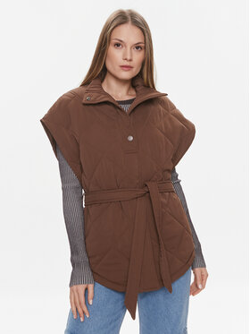 Fransa Fransa Ujjatlan 20612130 Barna Regular Fit