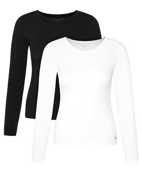 Tommy Hilfiger Tommy Hilfiger Набір з 2 блузок UW0UW06132 Кольоровий Slim Fit