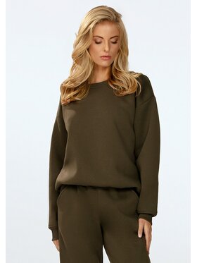 DKaren Sport DKaren Sport Bluza Rehema Khaki Relaxed Fit