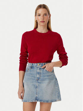 Tommy Hilfiger Tommy Hilfiger Πουλόβερ Full WW0WW52298 Κόκκινο Regular Fit
