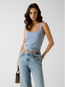 Guess Guess Top 183082 Modrá Classic Fit