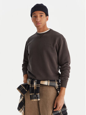 Element Element Sweatshirt Lowcase Pigment CR ELYFT00172 Schwarz Regular Fit