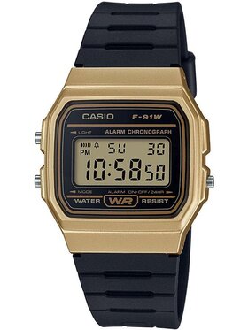 Casio Casio Zegarek F-91WM-9AEF Czarny