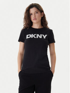 DKNY Sport DKNY Sport T-Shirt DP5T9923 Czarny Regular Fit