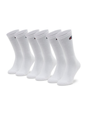 Champion Champion Zestaw 3 par wysokich skarpet unisex U24558 WW001 Biały