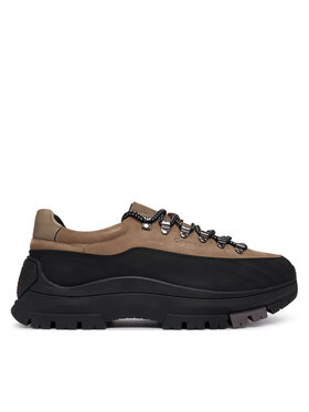 Calvin Klein Calvin Klein Sneakersy Hybrid Trek Lace Up Nu HM0HM02328 Beżowy