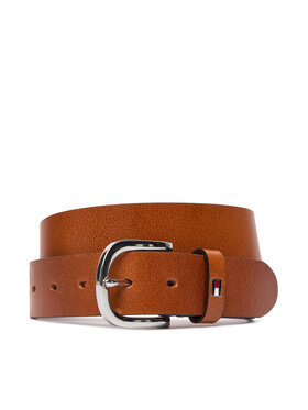 Tommy Hilfiger Tommy Hilfiger Pasek Damski New Danny Belt WW0WW11590 Brązowy