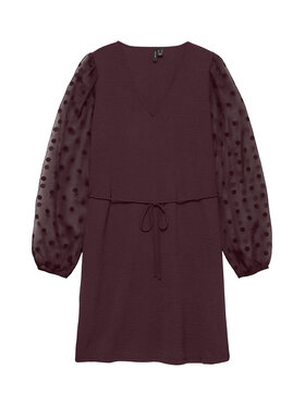 Vero Moda Vero Moda Коктейлна рокля Alva 10337473 Виолетов Regular Fit