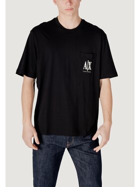 Armani Exchange Armani Exchange T-Shirt XM000366 AF12308 Czarny Shirt Fit