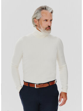 Pako Lorente Pako Lorente Golf P24WF-2X-010 Biały Classic Fit