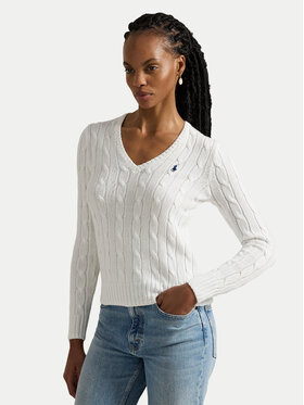 Polo Ralph Lauren Polo Ralph Lauren Pulover 211971870003 Bela Slim Fit