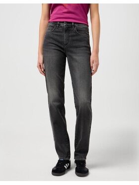 Wrangler Wrangler Jeansy STRAIGHT Czarny Regular Fit