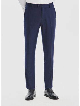 Pako Lorente Pako Lorente Spodnie garniturowe P25WF-6G-005 Granatowy Super Slim Fit